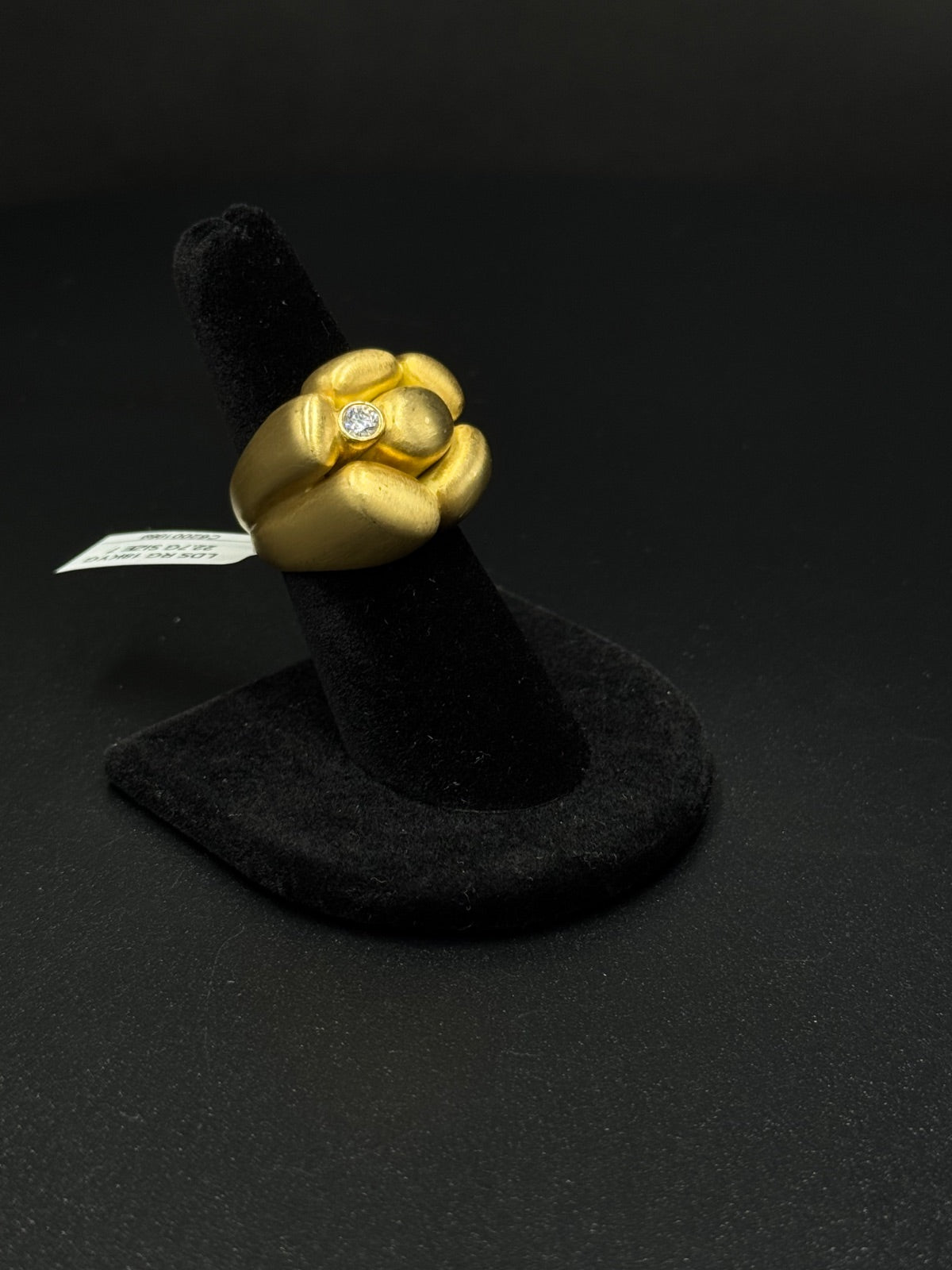 18K Gold Women's Floral Ring – 22.7g, Size 7 | DD Pawn Loans
