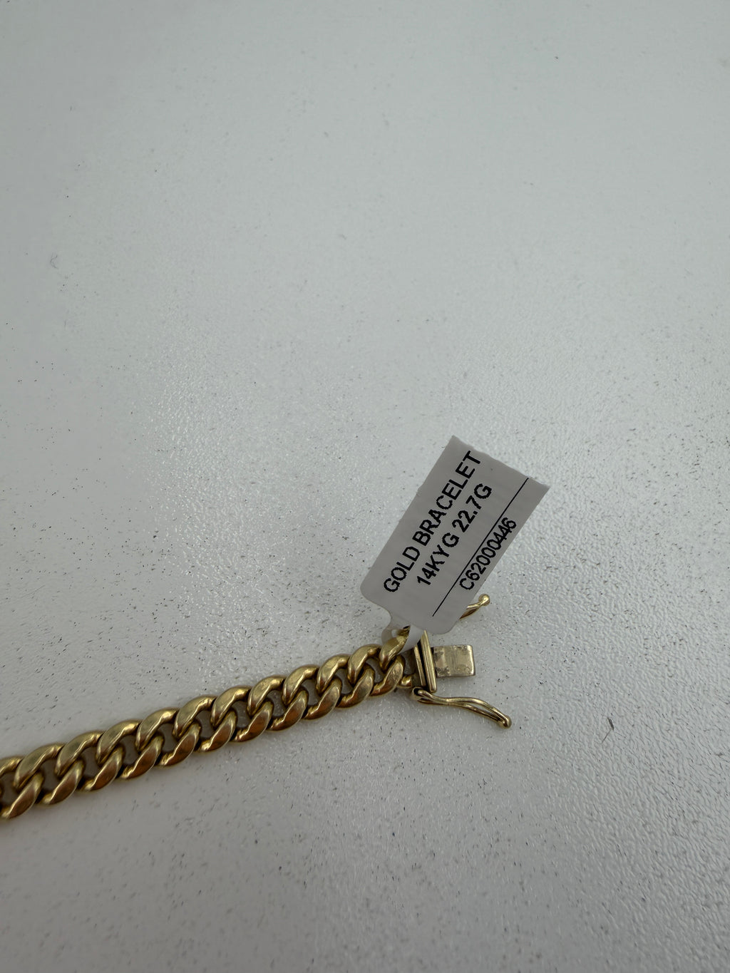 14K Yellow Gold Bracelet – 9” (22.7g)