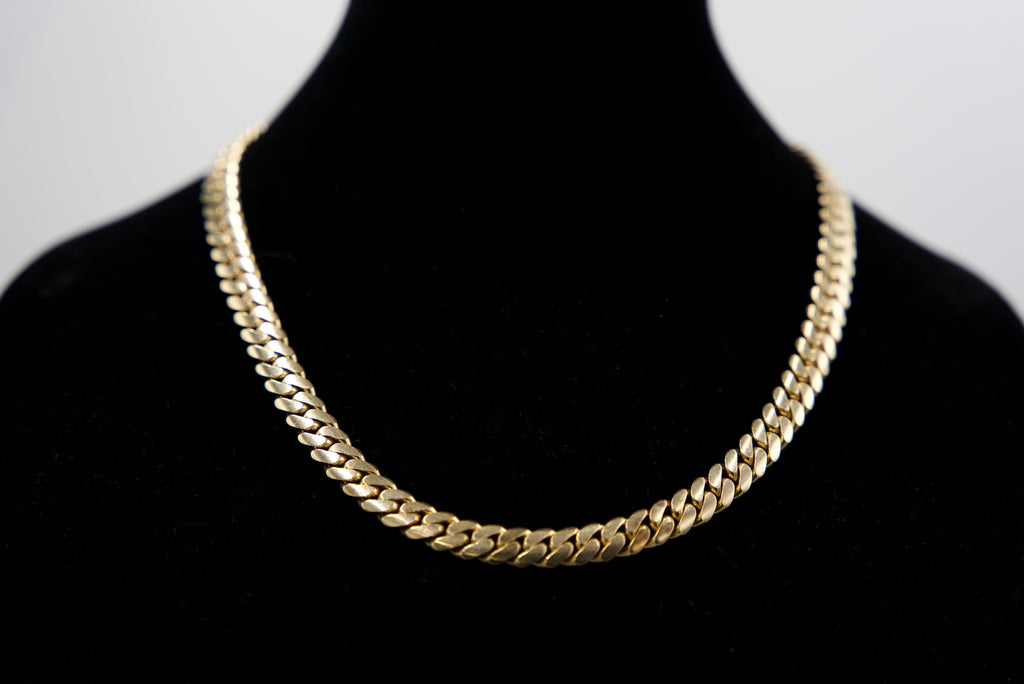 10K Gold Miami Cuban Chain 127.6 Grams 22 Inches 9mm