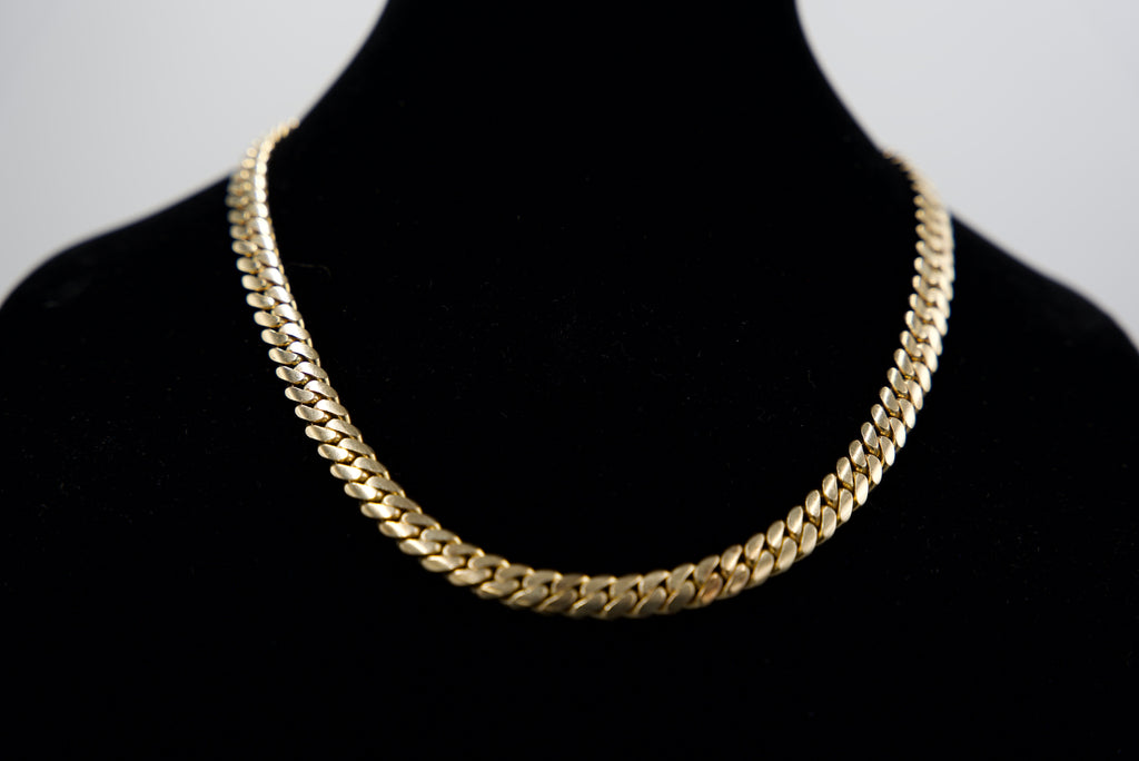 10K Gold Miami Cuban Chain 127.6 Grams 22 Inches 9mm