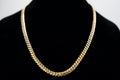 14K Gold Miami Cuban Chain 92.4 Grams 24 Inches 7mm