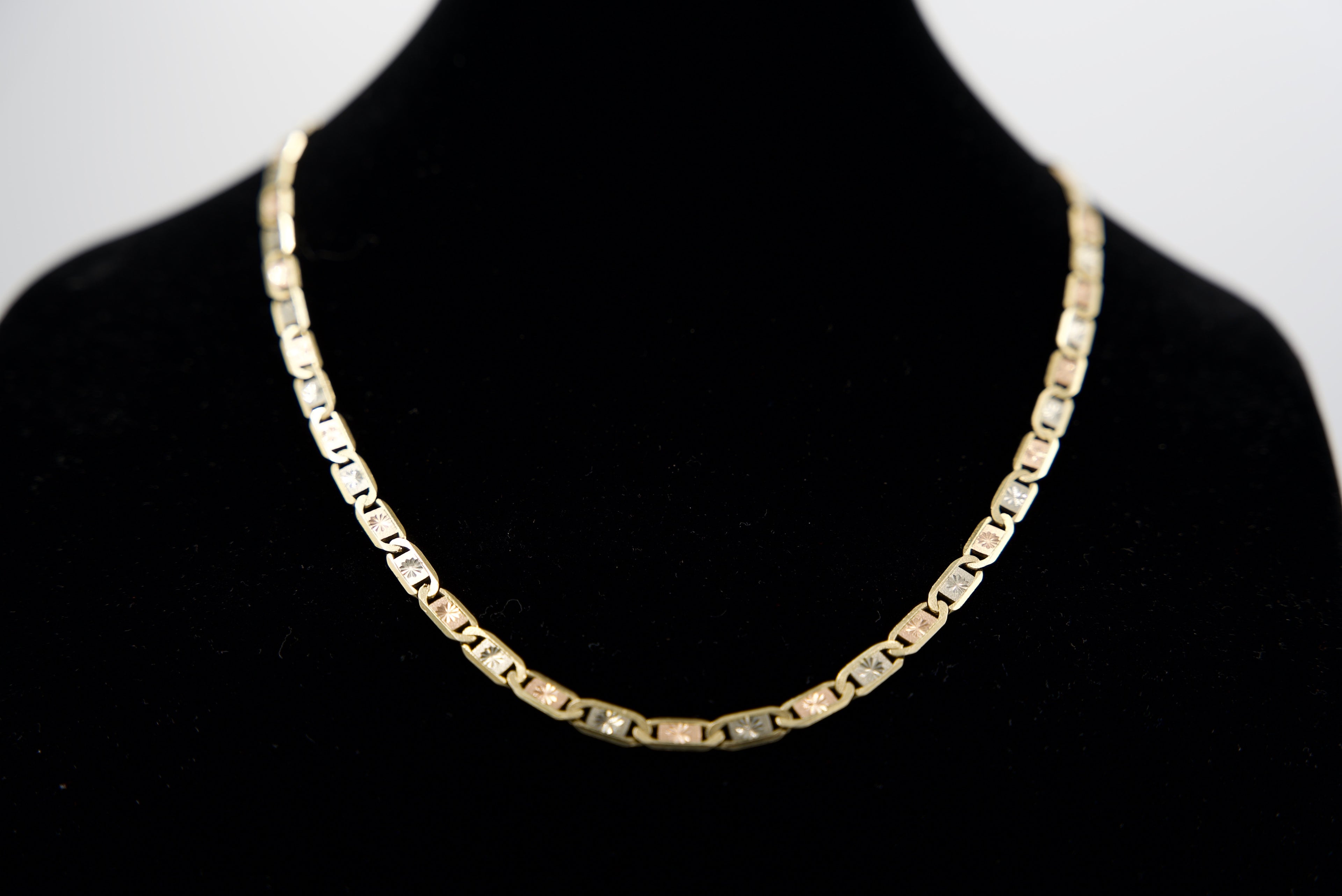 14K Gold Mariner Link Chain 33 Grams 24 Inches 6mm