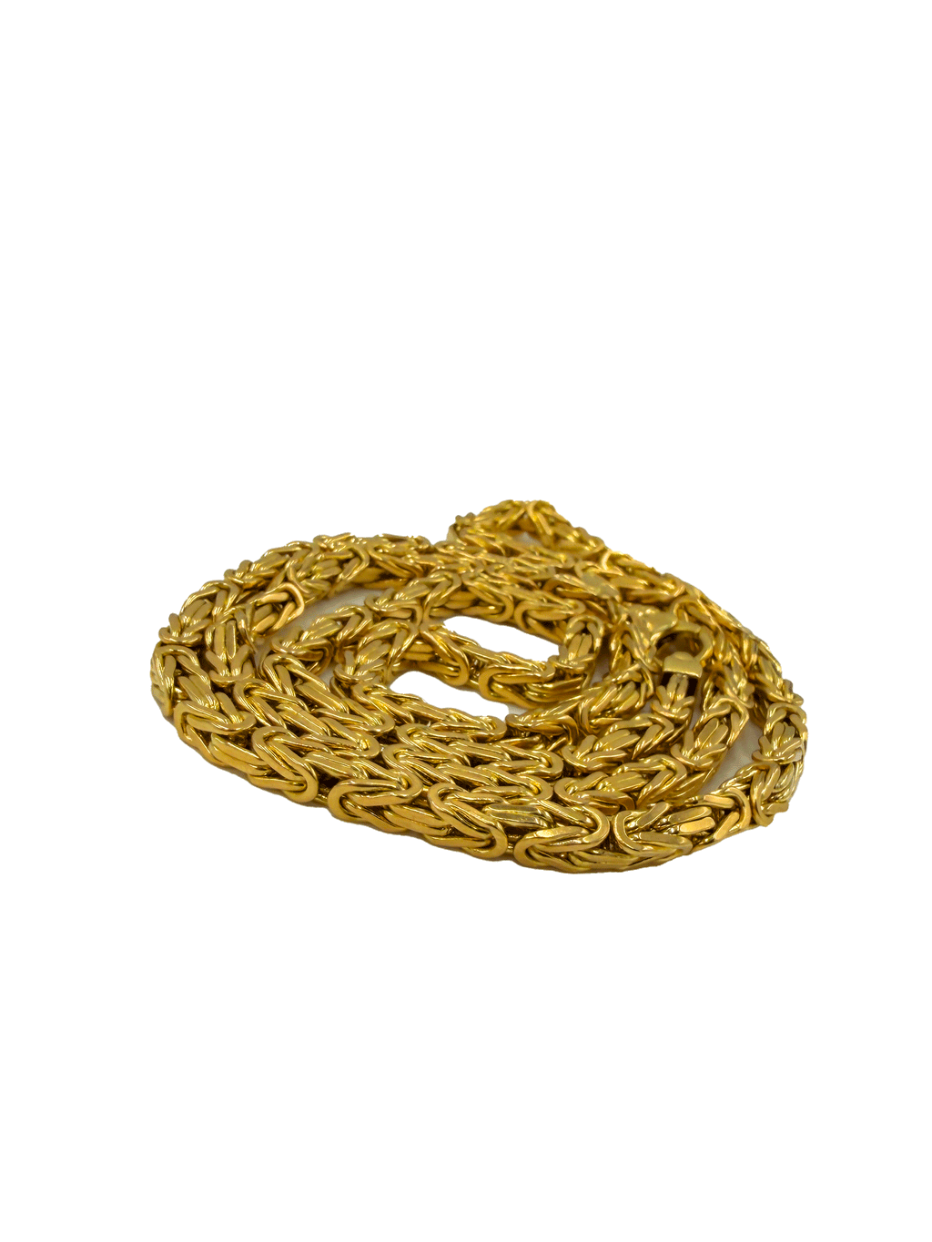 Byzantine Gold Chain 14k 123.9 Grams 31inch - Used Like New