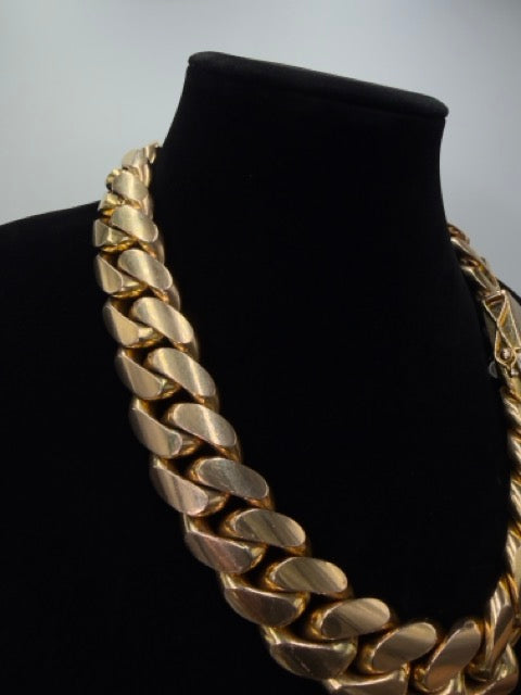 10K Gold Cuban Link Chain – 1,017.5 Grams | 22mm | KILO CHAIN