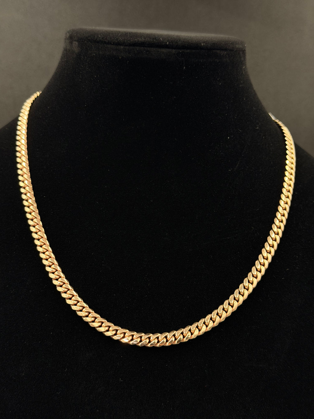 14K Gold Miami Cuban Link Chain 68.5 Grams 20 Inches 7.5mm