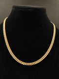 14K Gold Miami Cuban Link Chain 68.5 Grams 20 Inches 7.5mm