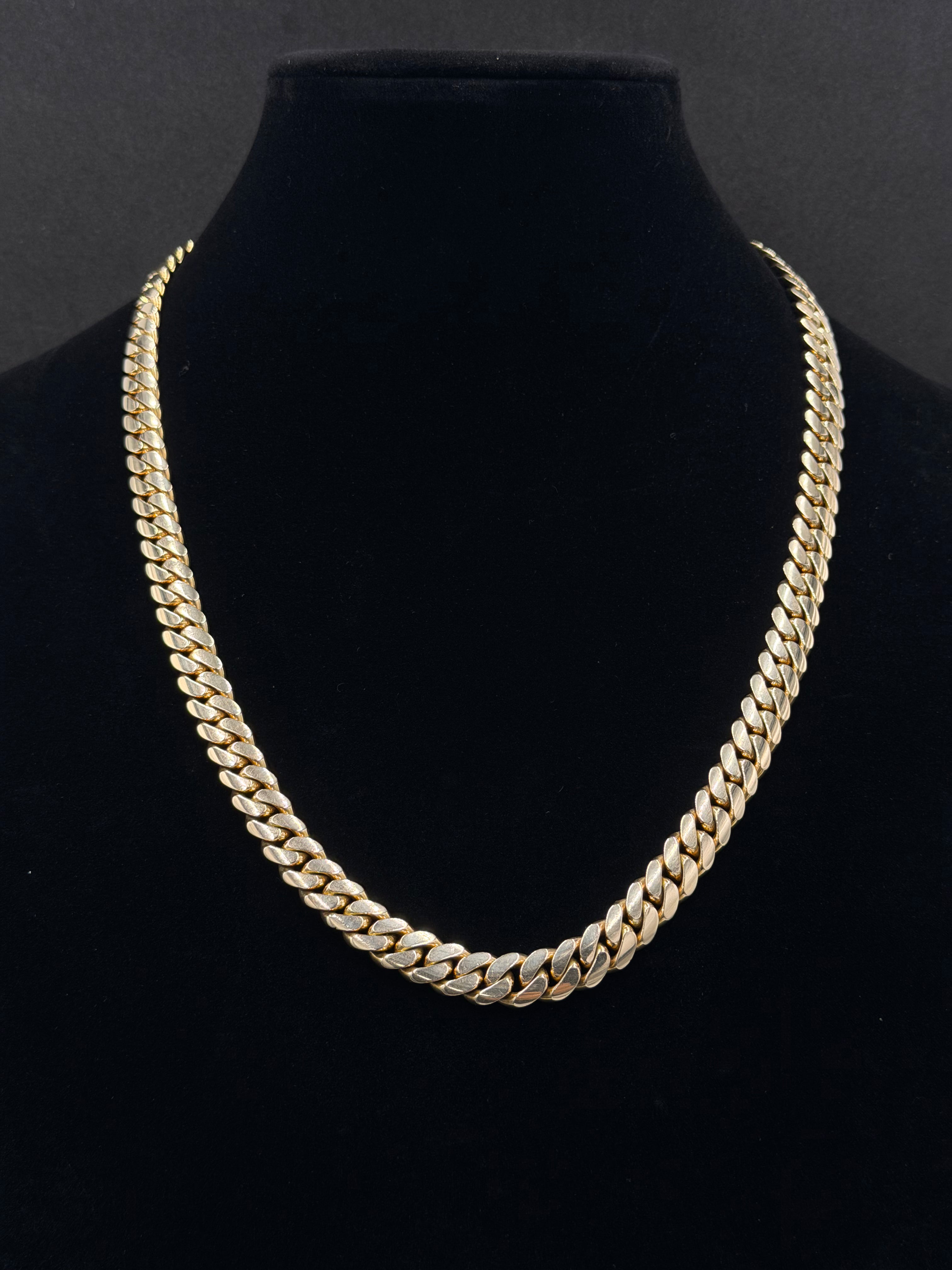 10K Gold Cuban Link Chain – 154.2 Grams | 24 Inches | 9.5mm