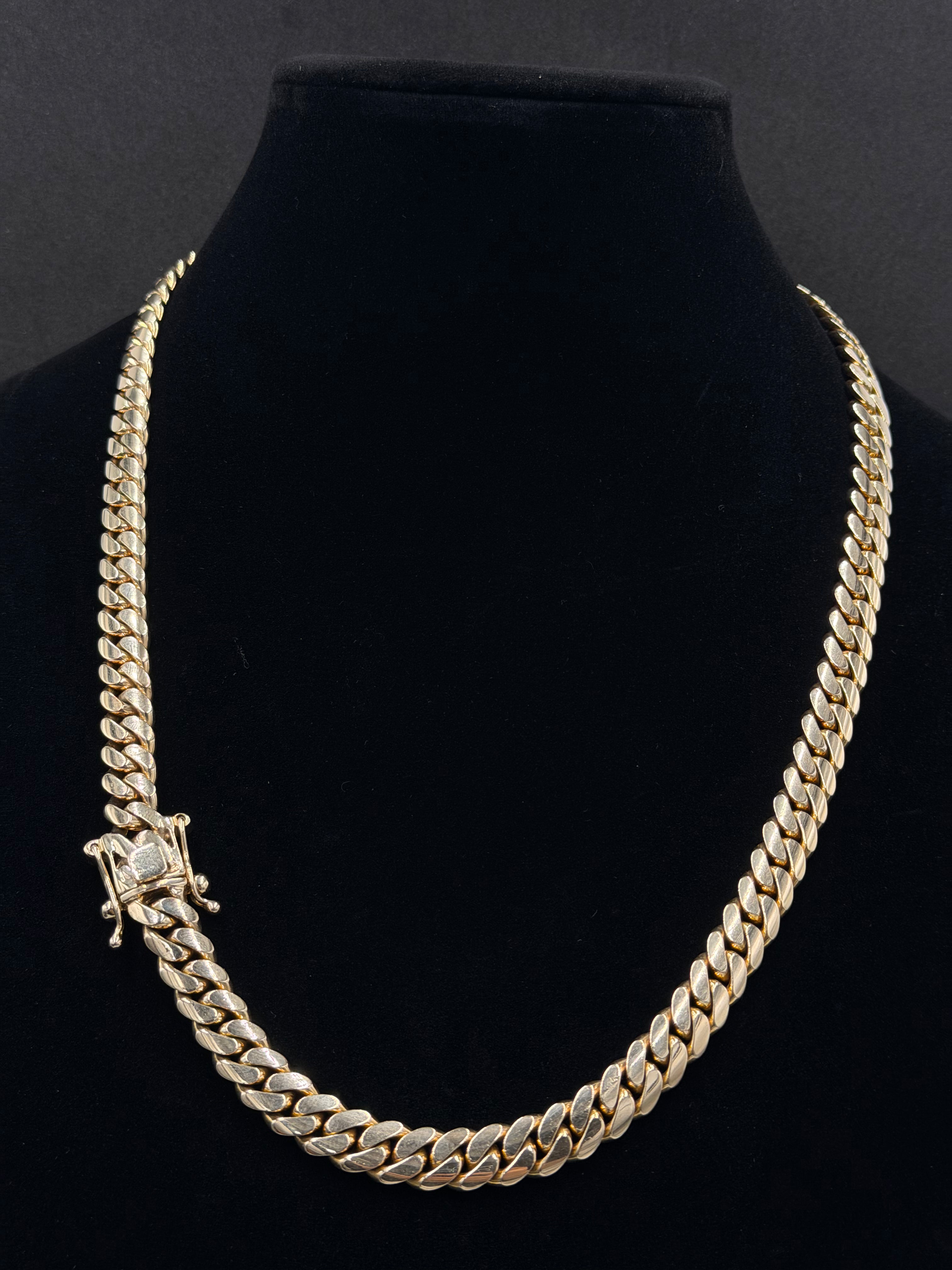 10K Gold Cuban Link Chain – 154.2 Grams | 24 Inches | 9.5mm