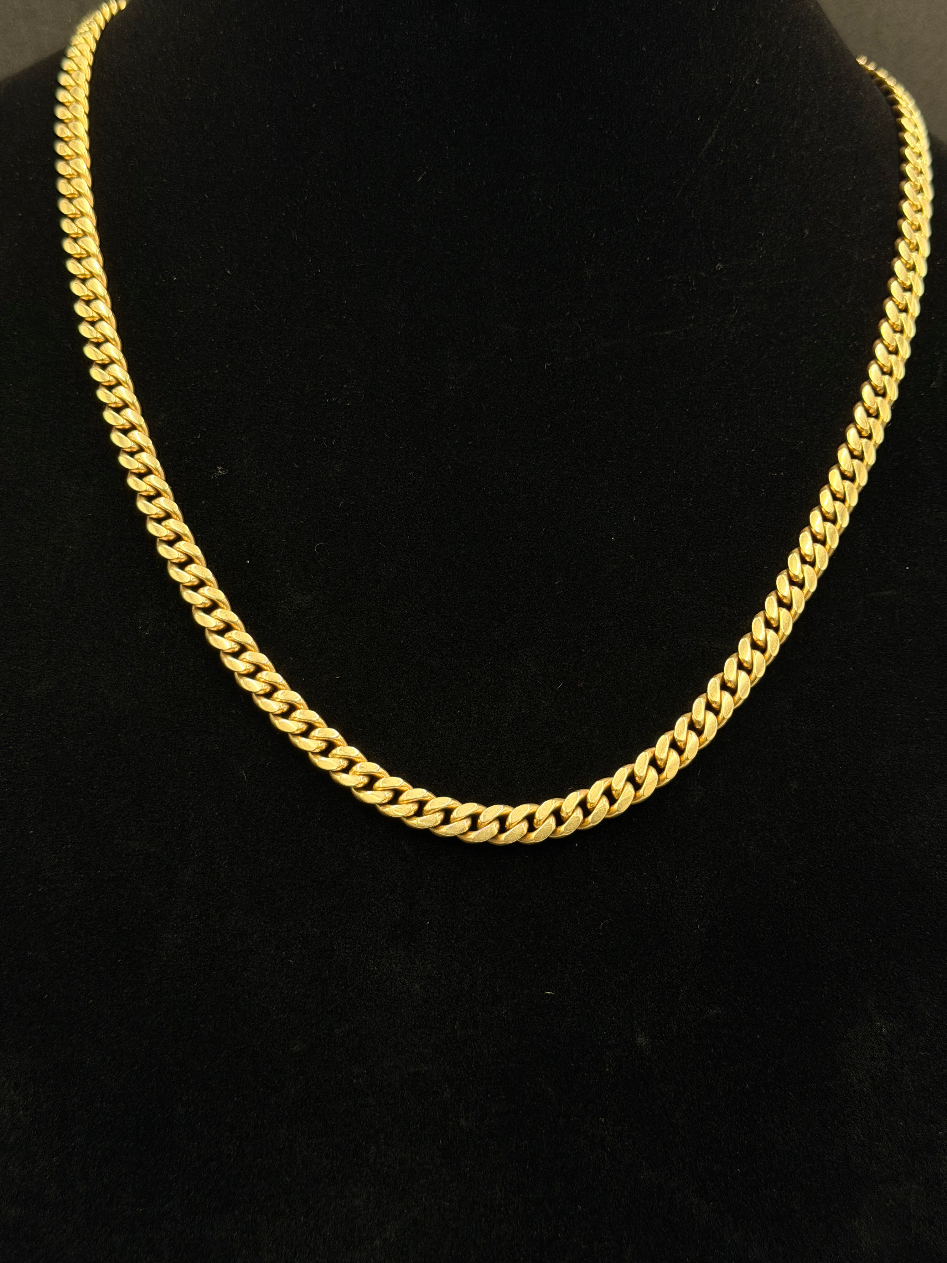 10K Gold Miami Cuban Link Chain – 81.9 Grams | 25 Inches | 6.5mm