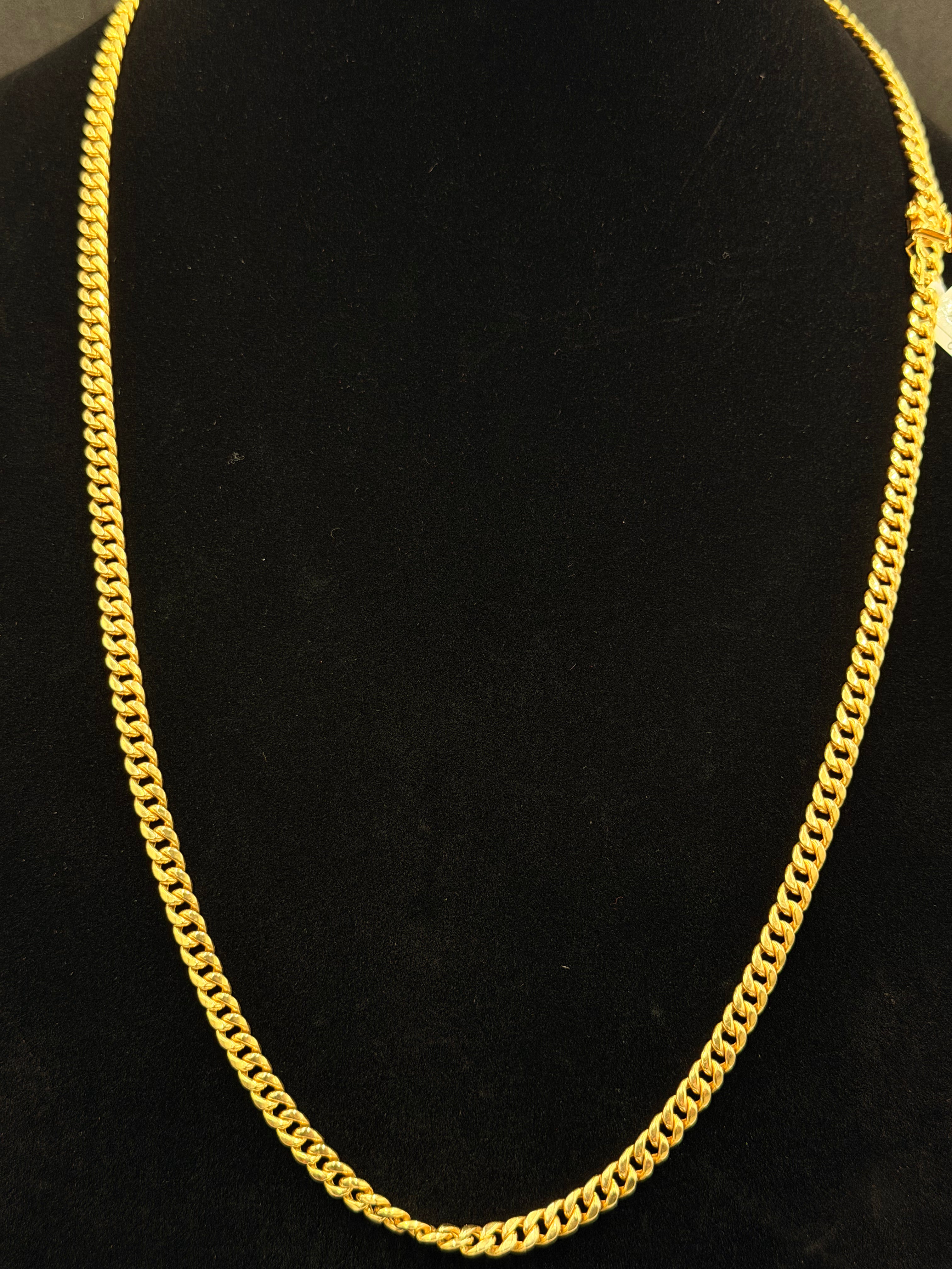10K Gold Miami Cuban Link Chain – 27.1 Grams | 29 Inches | 5.5mm