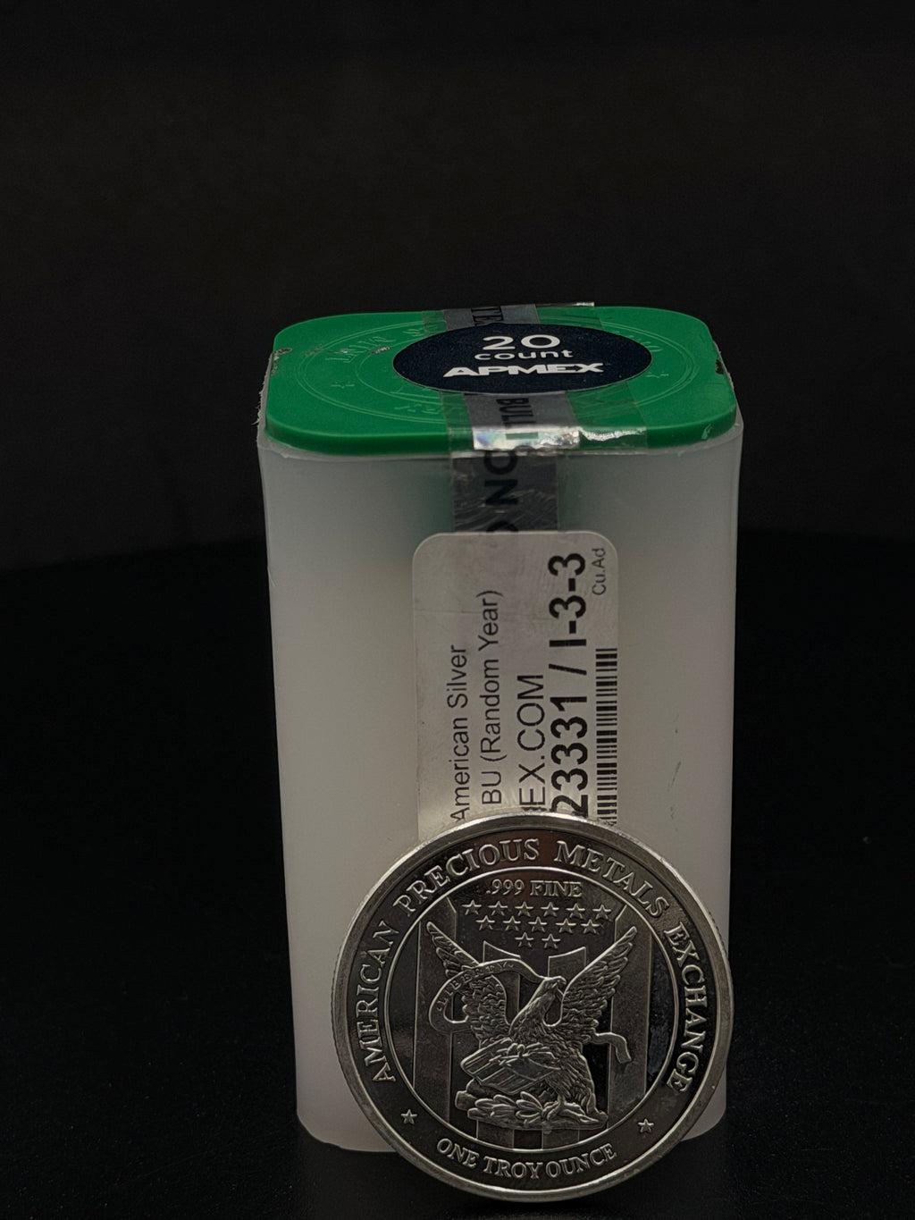 APMEX MintDirect® Sealed Tube – 20 American Silver Eagles (20 Troy Ounces)
