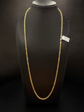 10K Yellow Gold Rope Chain – 23.2 Grams