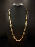 10K Yellow Gold Miami Cuban Link Chain 24.5” 8mm 110.4 Grams
