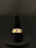 Solid 14K Yellow Gold Love Style Ring weighing 16.3 grams. Size 9.5 luxury band with iconic screw motif design. Acima Financing Available.