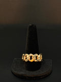 10K Yellow Gold Cuban Link Ring – 16.2 Grams – Size 12