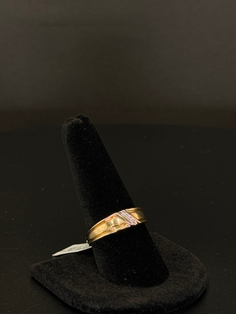 10K Yellow Gold Diamond Ring – Size 10 – 2.9 Grams