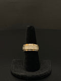 10K Yellow Gold Diamond Ring – Size 8 – 6.8 Grams