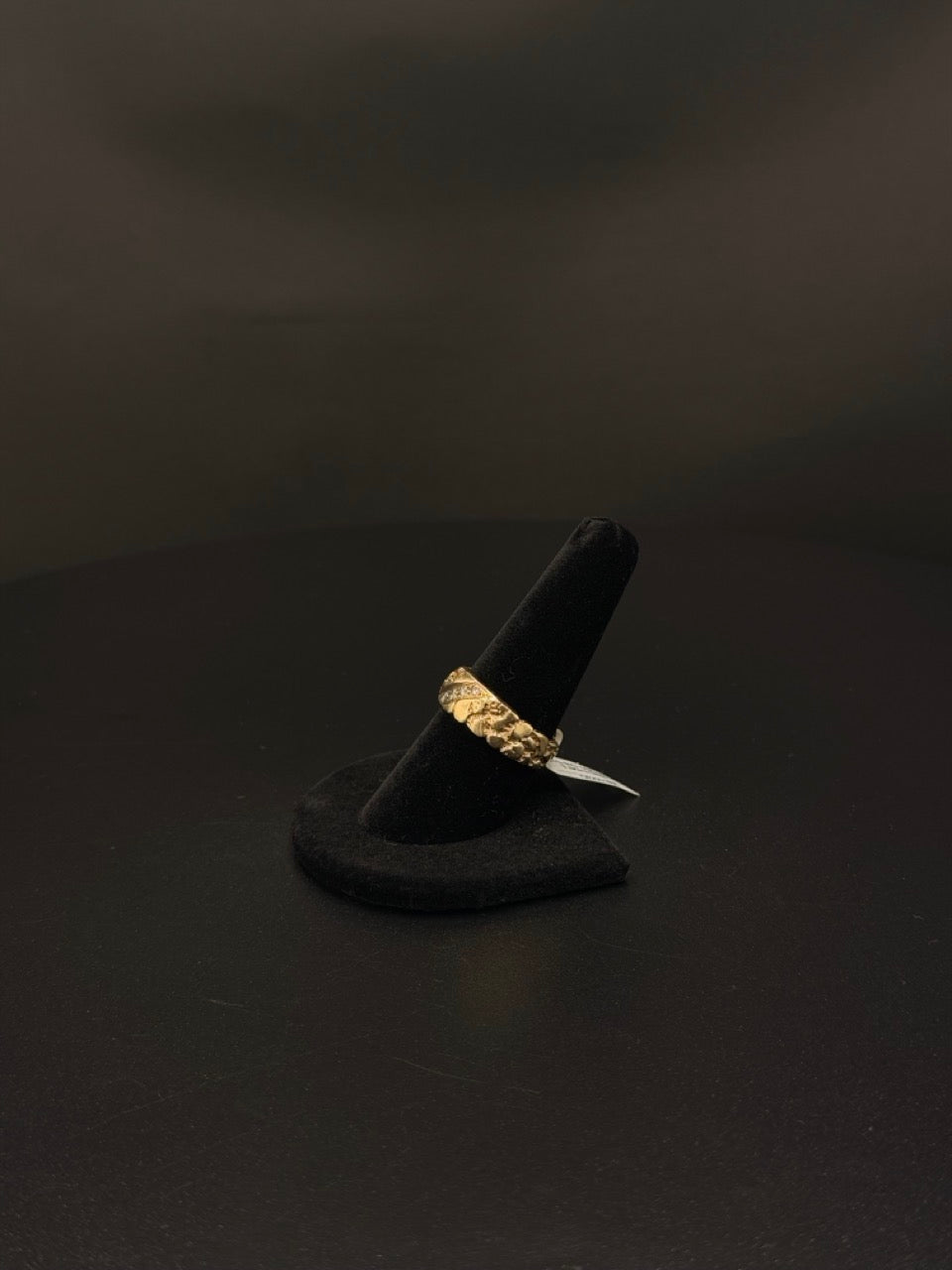 14K Yellow Gold Nugget Ring – 7.9g – Size 9