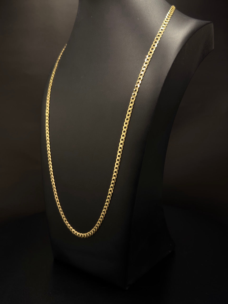 14K Yellow Gold Cuban Link Chain – 14.1g – 26” – 4.5mm