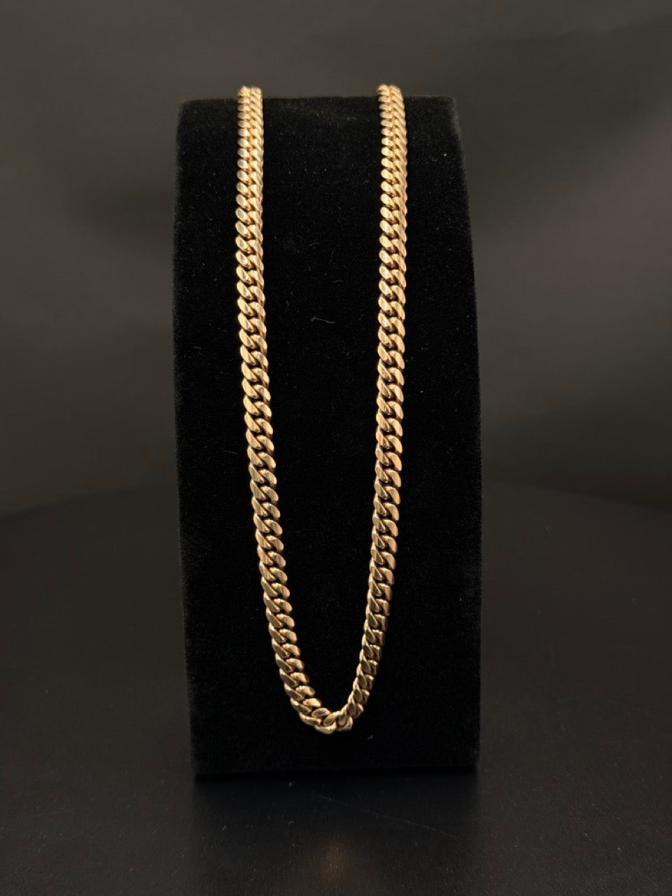 14K Rose Gold Cuban Link Chain – 55.8g – 20” – 5.75mm