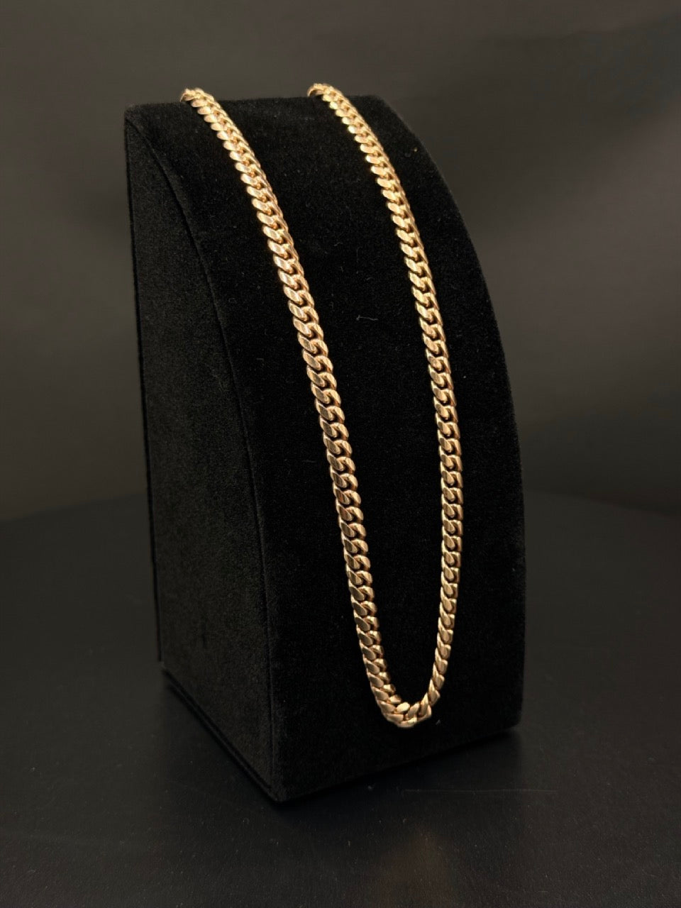 14K Rose Gold Cuban Link Chain – 55.8g – 20” – 5.75mm