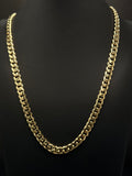 10K Yellow Gold Cuban Link Chain – 28” | 85.7 Grams | 7mm