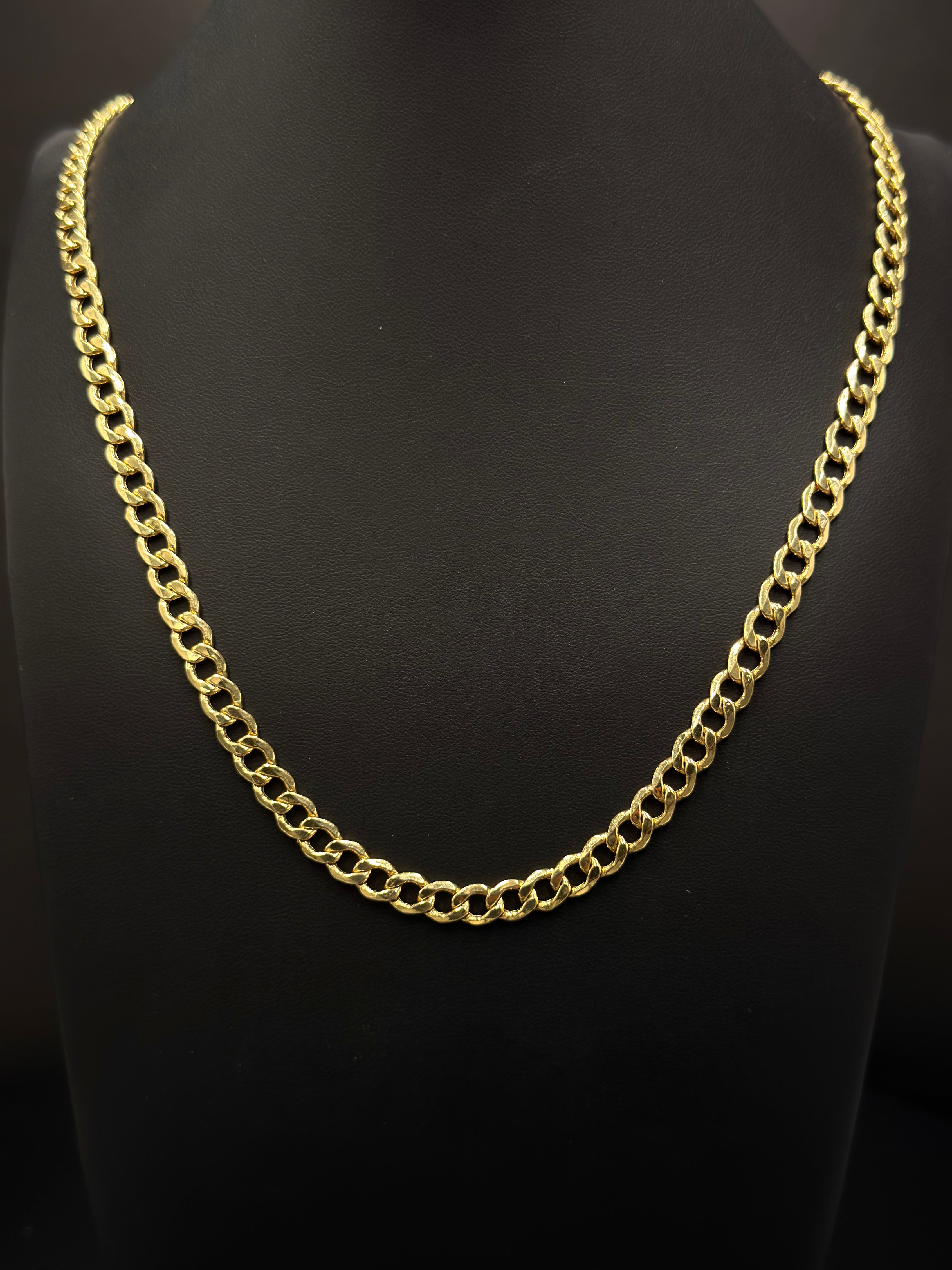 14K Yellow Gold Cuban Link Chain – 24” | 13.6 Grams | 6mm