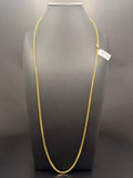 10K Yellow Gold Franco Chain 28 Inch 7.8 Grams - view 1