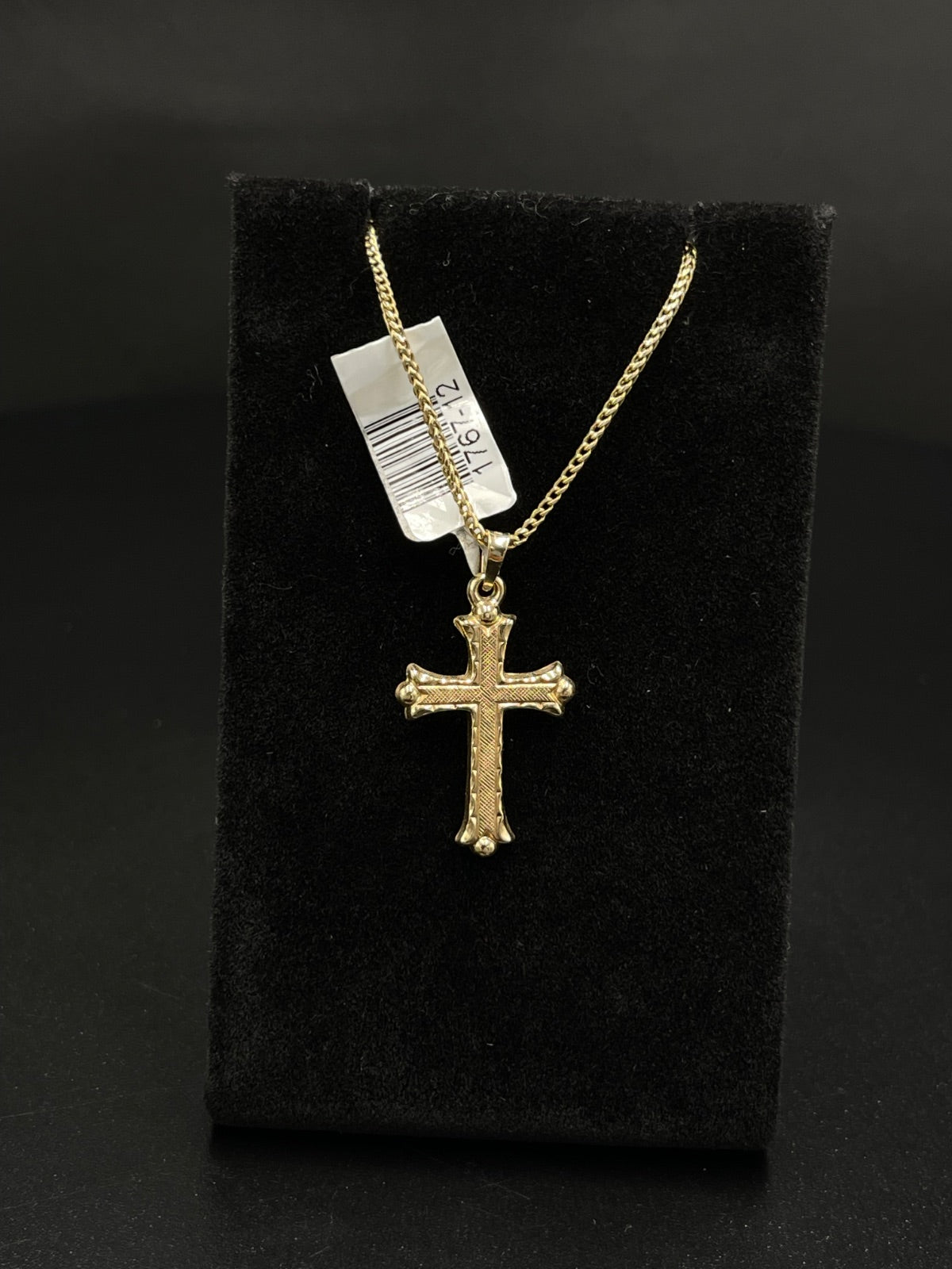 14K Gold Cross Pendant Necklace – 1.27g | DD Pawn Loans