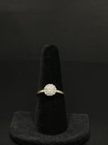 10K Gold Diamond Cluster Ring for Sale