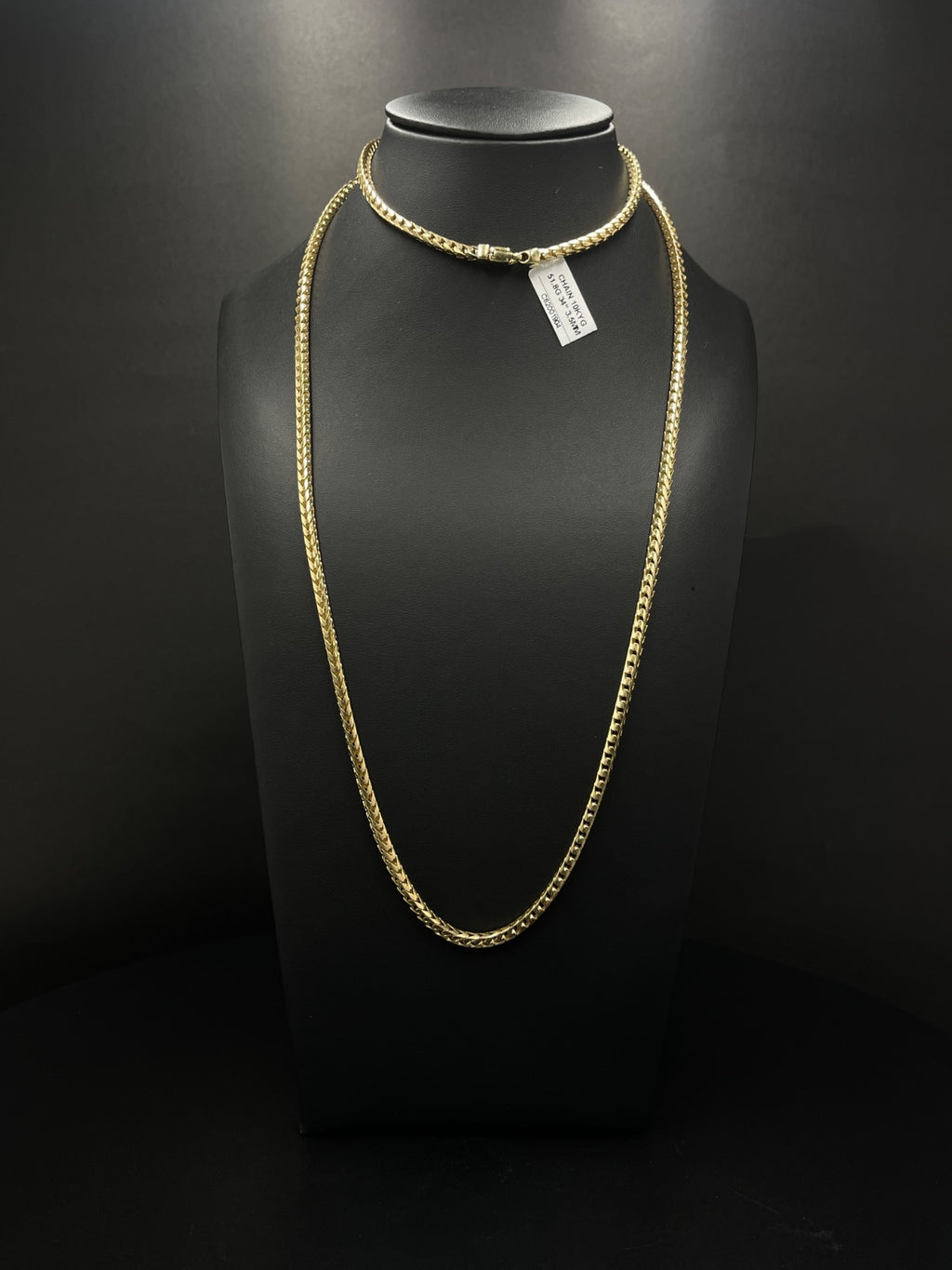 10K Gold Curb Chain 51.8 Grams 34 Inches 3.5mm