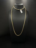 10K Gold Curb Chain 51.8 Grams 34 Inches 3.5mm