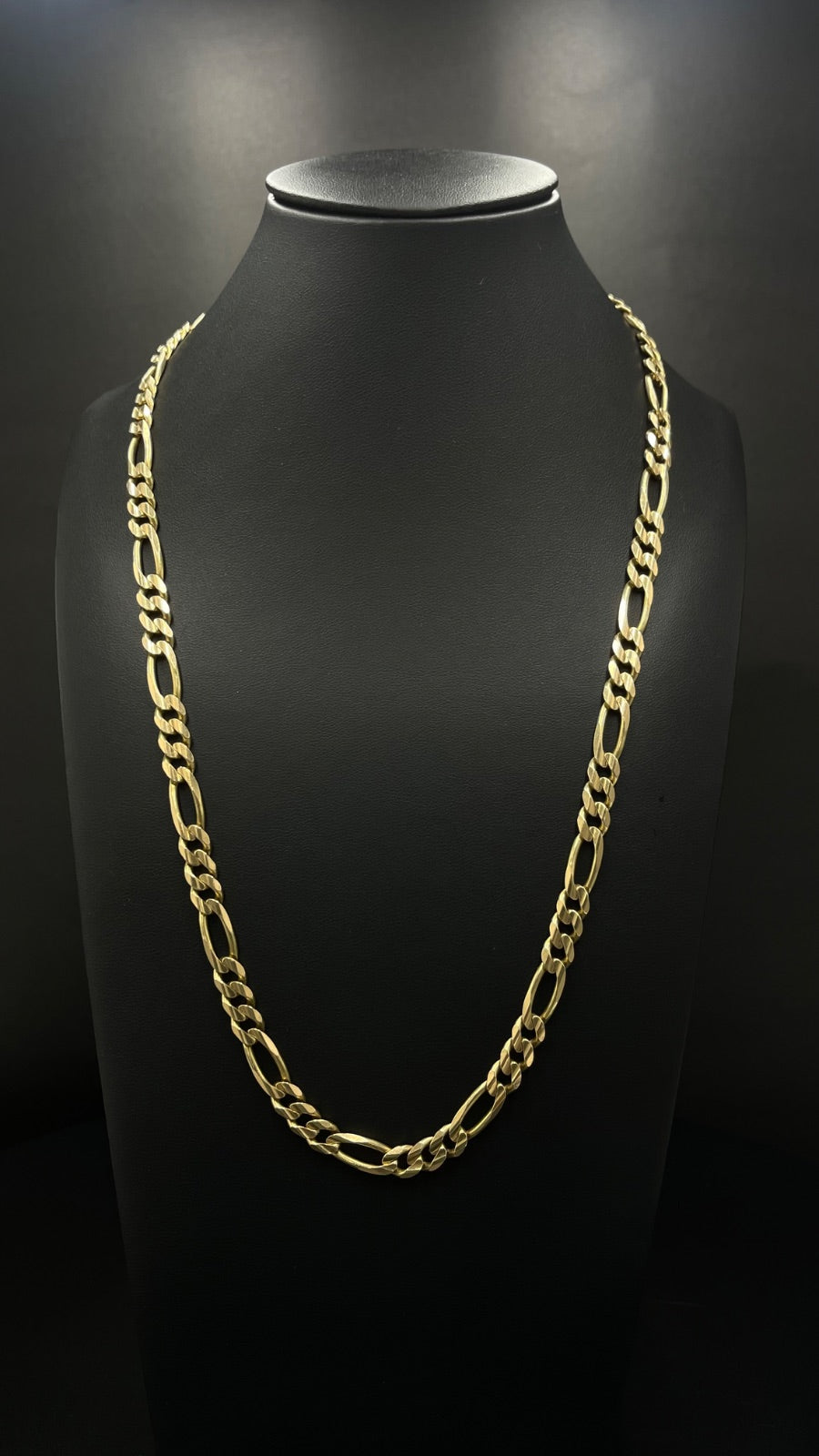 14K Gold Figaro Chain 42 Grams 22 Inches 6.5mm