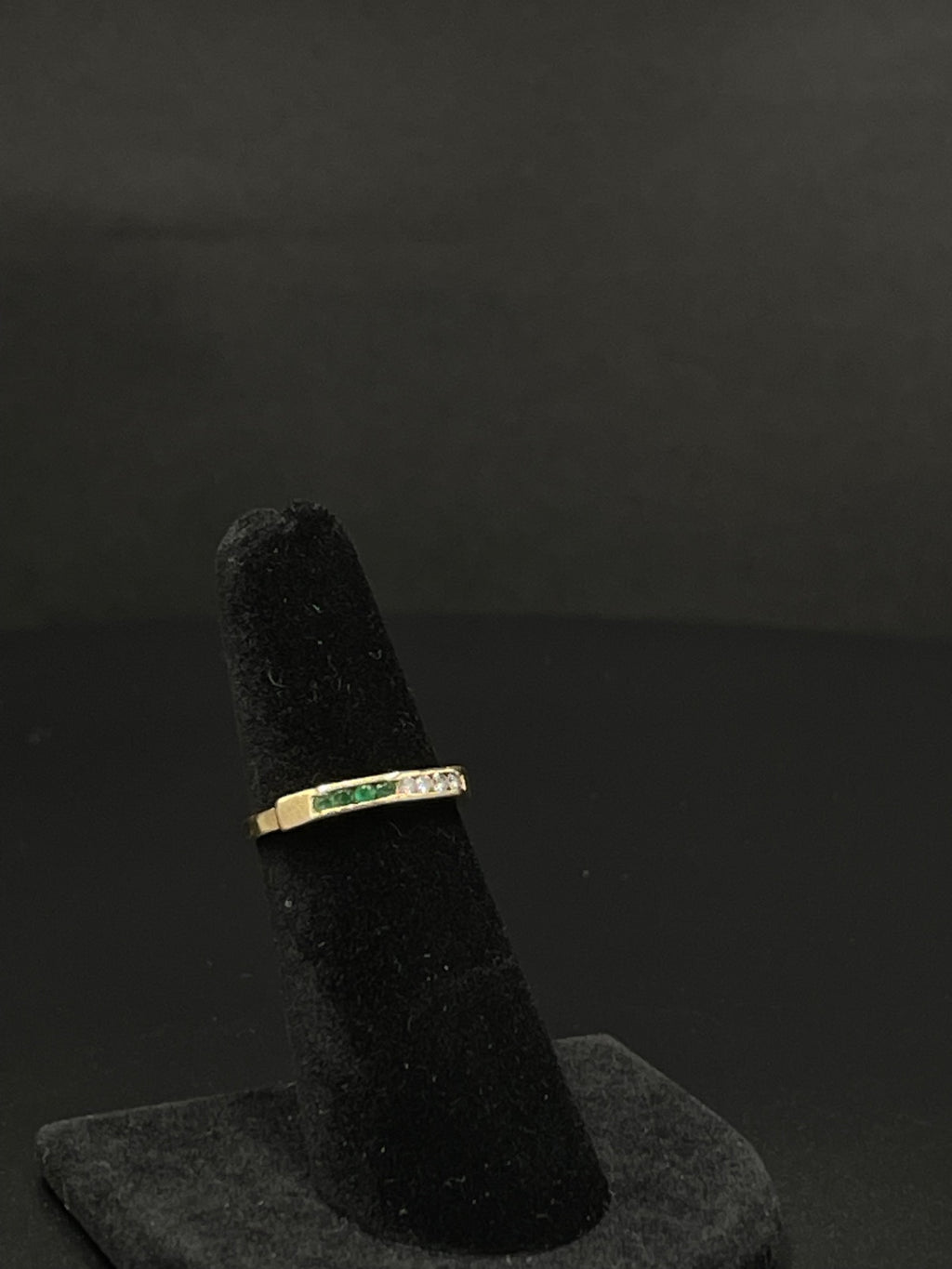 14K Gold Emerald & Diamond Ring – Size 6 | DD Pawn Loans