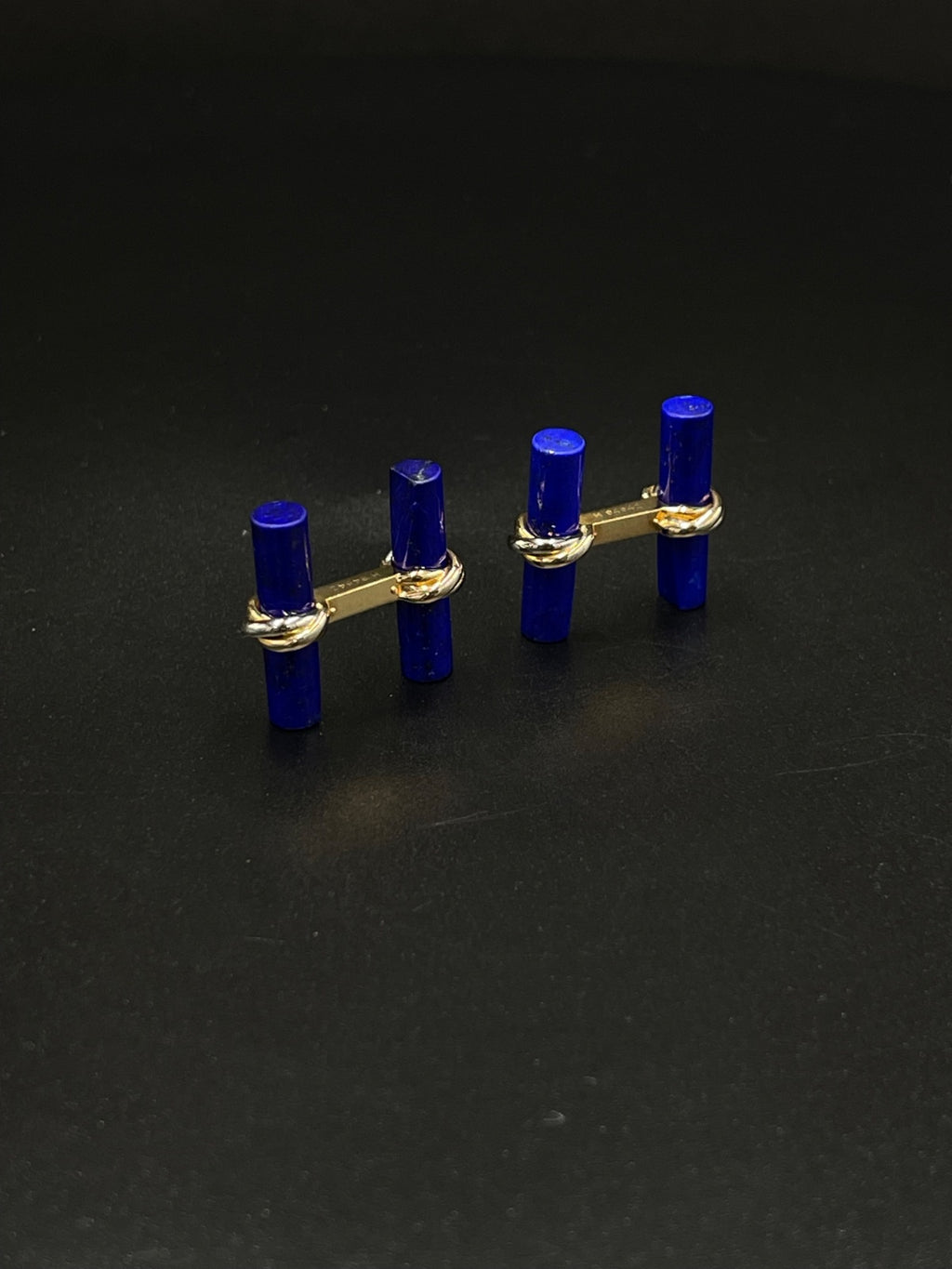 14K Gold Lapis Lazuli Cufflinks – 10.5g | DD Pawn Loans