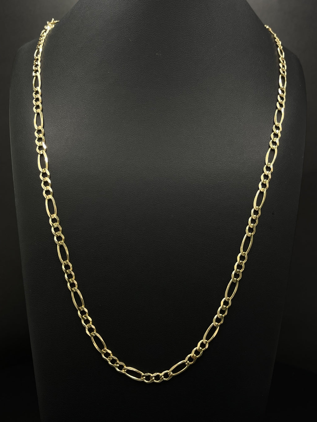 14K Gold Figaro Chain 19.2 Grams 26 Inches 4.5mm