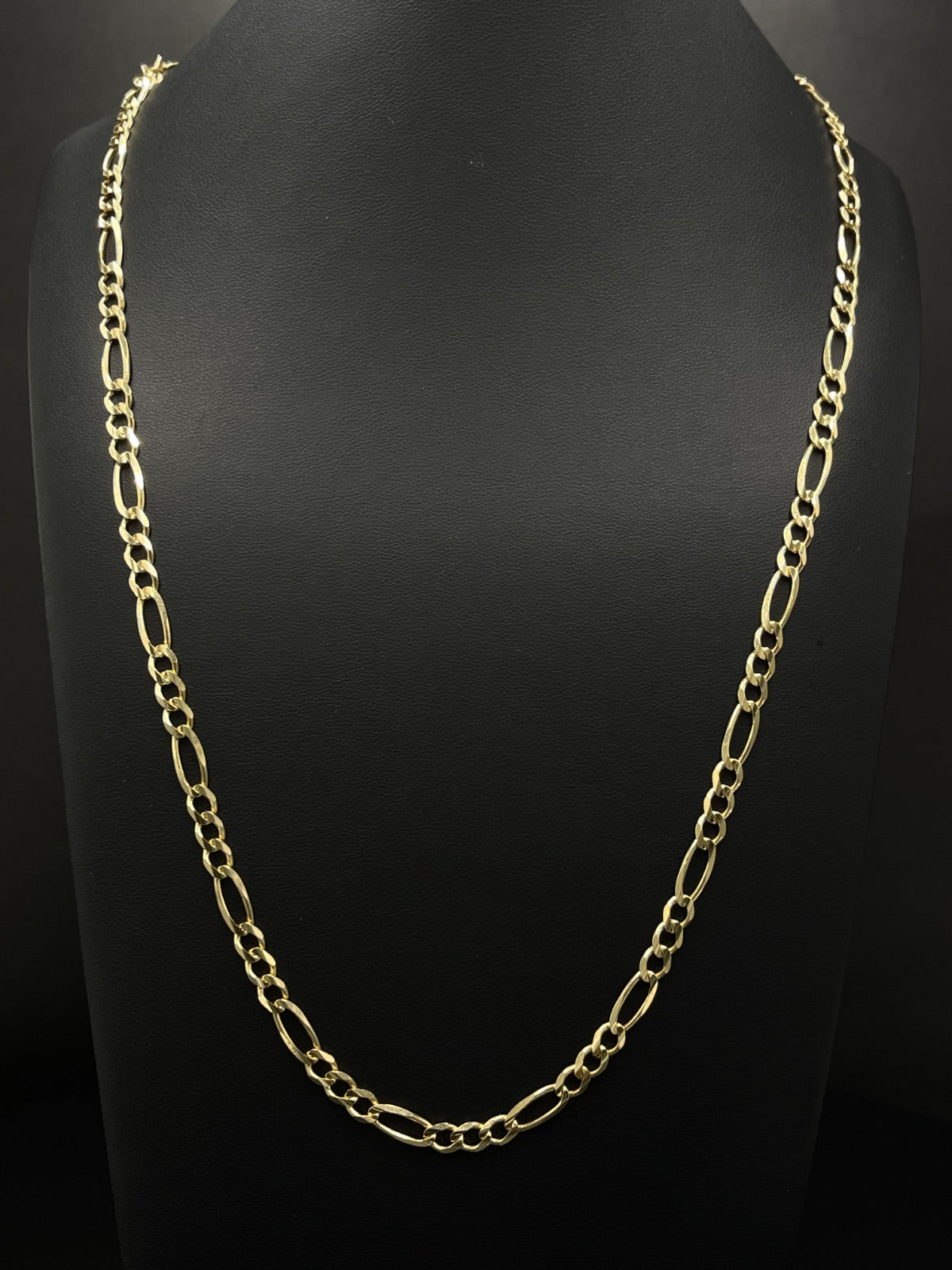 14K Gold Figaro Chain 19.2 Grams 26 Inches 4.5mm