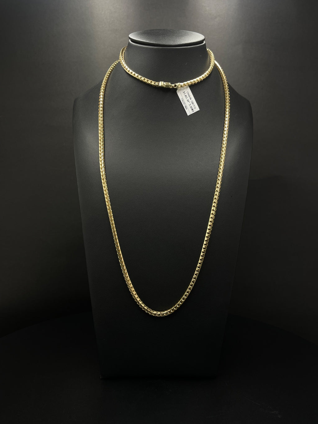 10K Gold Curb Chain 51.8 Grams 34 Inches 3.5mm