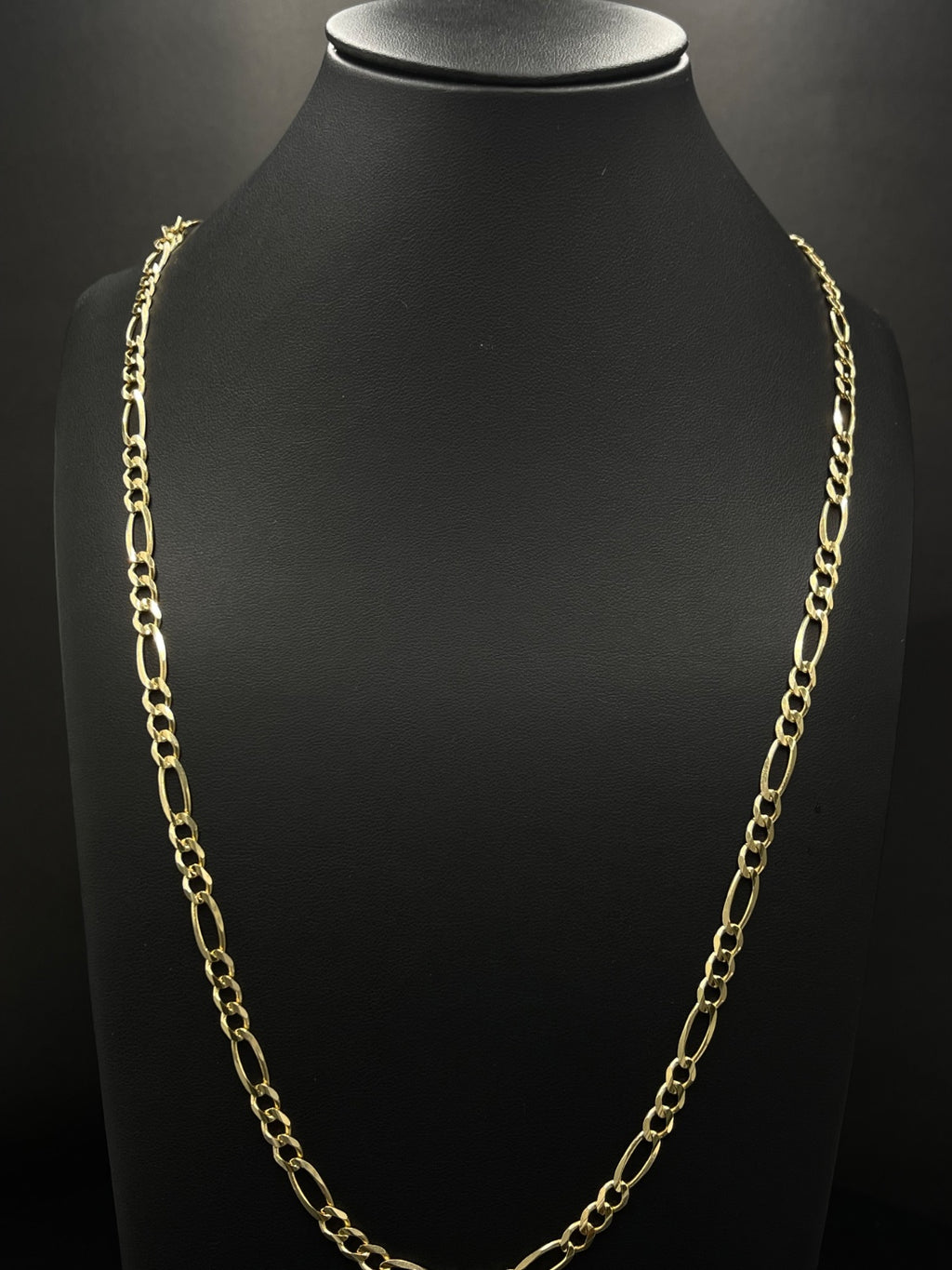 14K Gold Figaro Chain 19.2 Grams 26 Inches 4.5mm