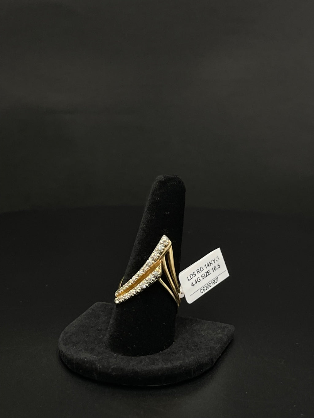 14K Yellow Gold Diamond Ring – Size 10.5 | DD Pawn Loans