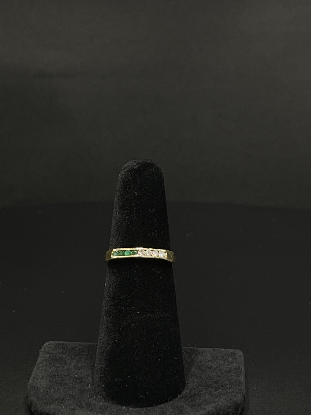 14K Gold Emerald & Diamond Ring – Size 6 | DD Pawn Loans