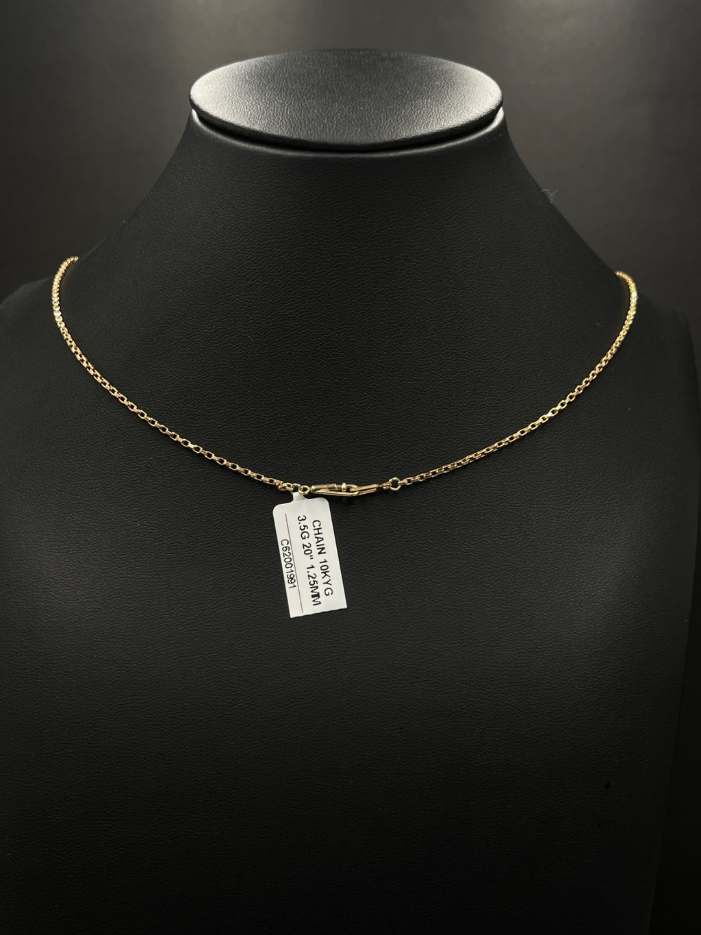10K Gold Chain 3.5 Grams 20 Inches 1.25mm