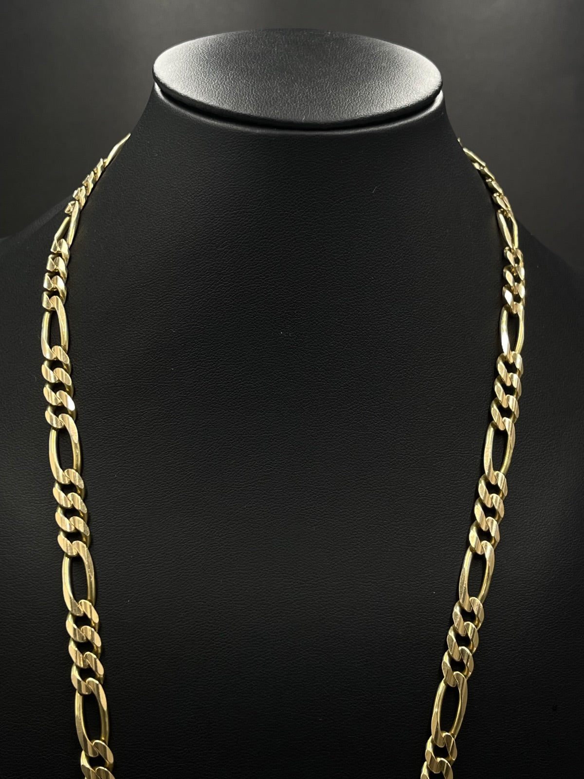 14K Gold Figaro Chain 42 Grams 22 Inches 6.5mm