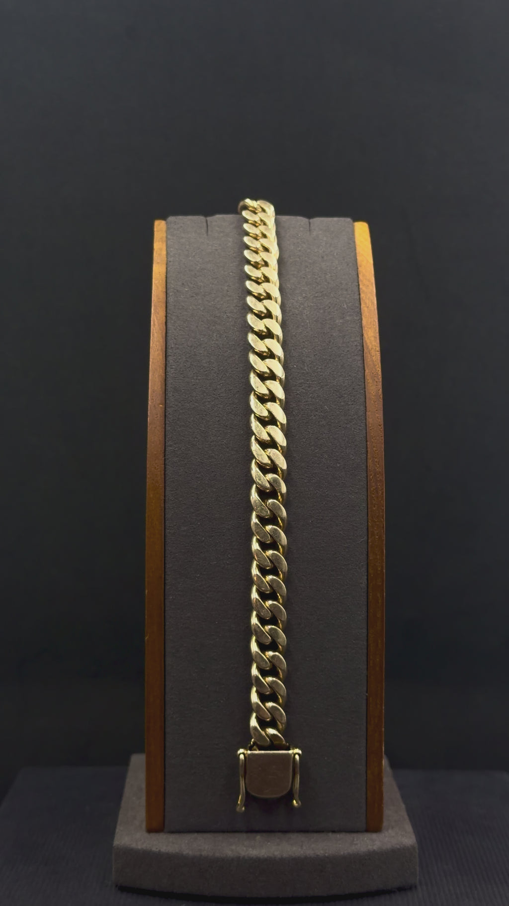 10K Gold Hollow Miami Cuban Link Bracelet – 52.4 Grams | 8.5 Inches | 9mm