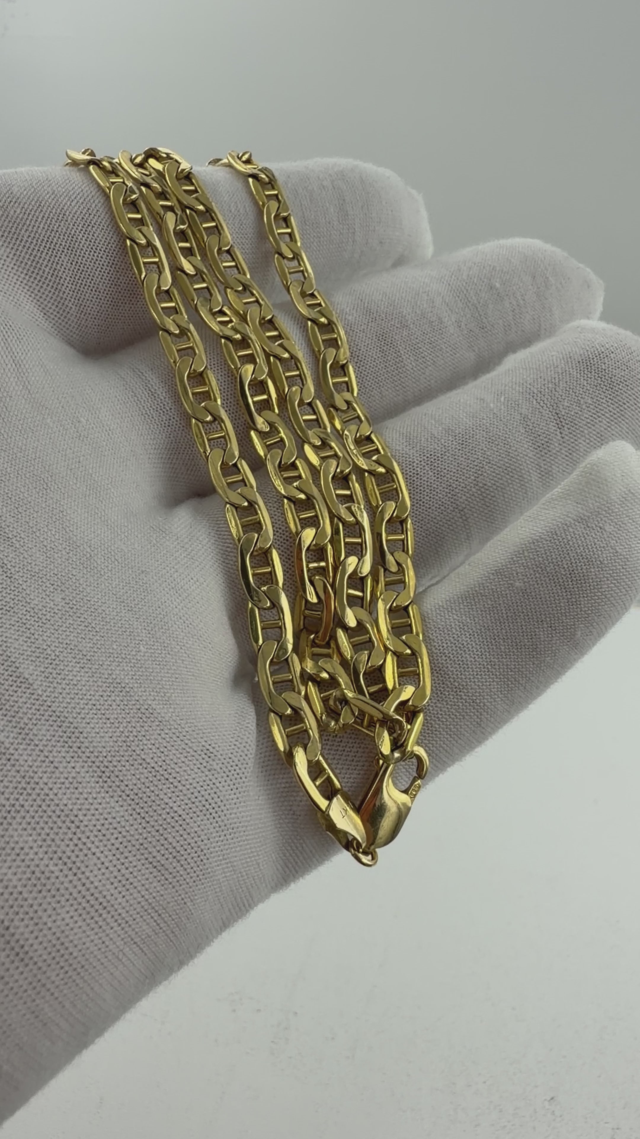 14K Yellow Gold Link Chain – 24” / 5mm (15.8g)