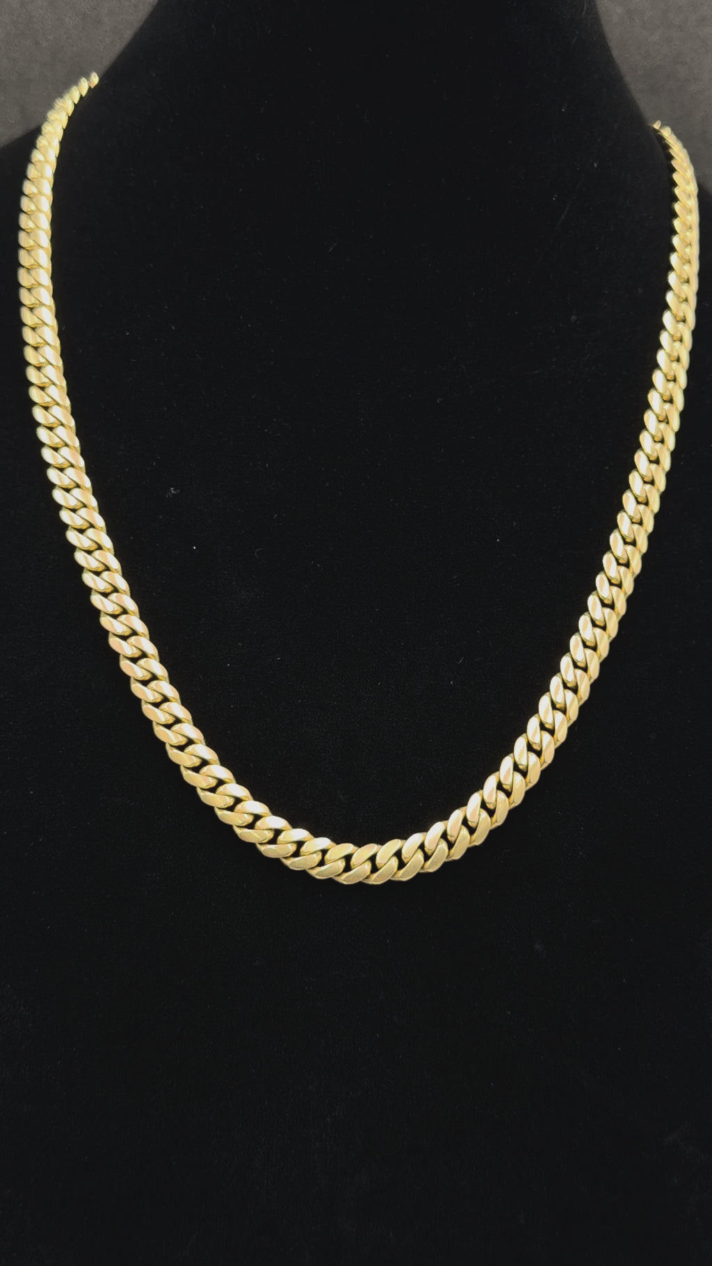 10K Gold Miami Cuban Link Chain – 106.1 Grams | 25 Inches | 8mm