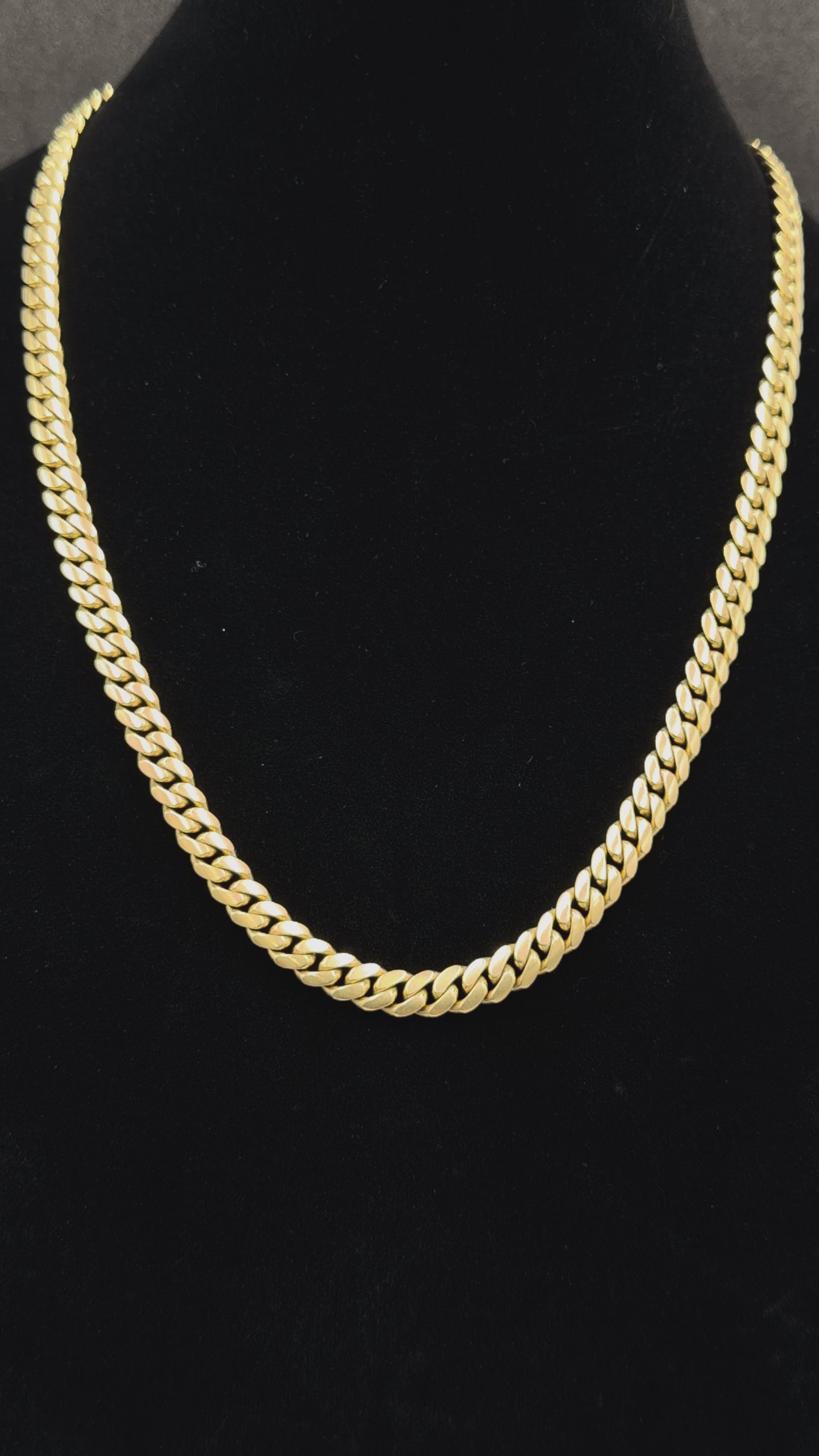 10K Gold Miami Cuban Link Chain – 106.1 Grams | 25 Inches | 8mm
