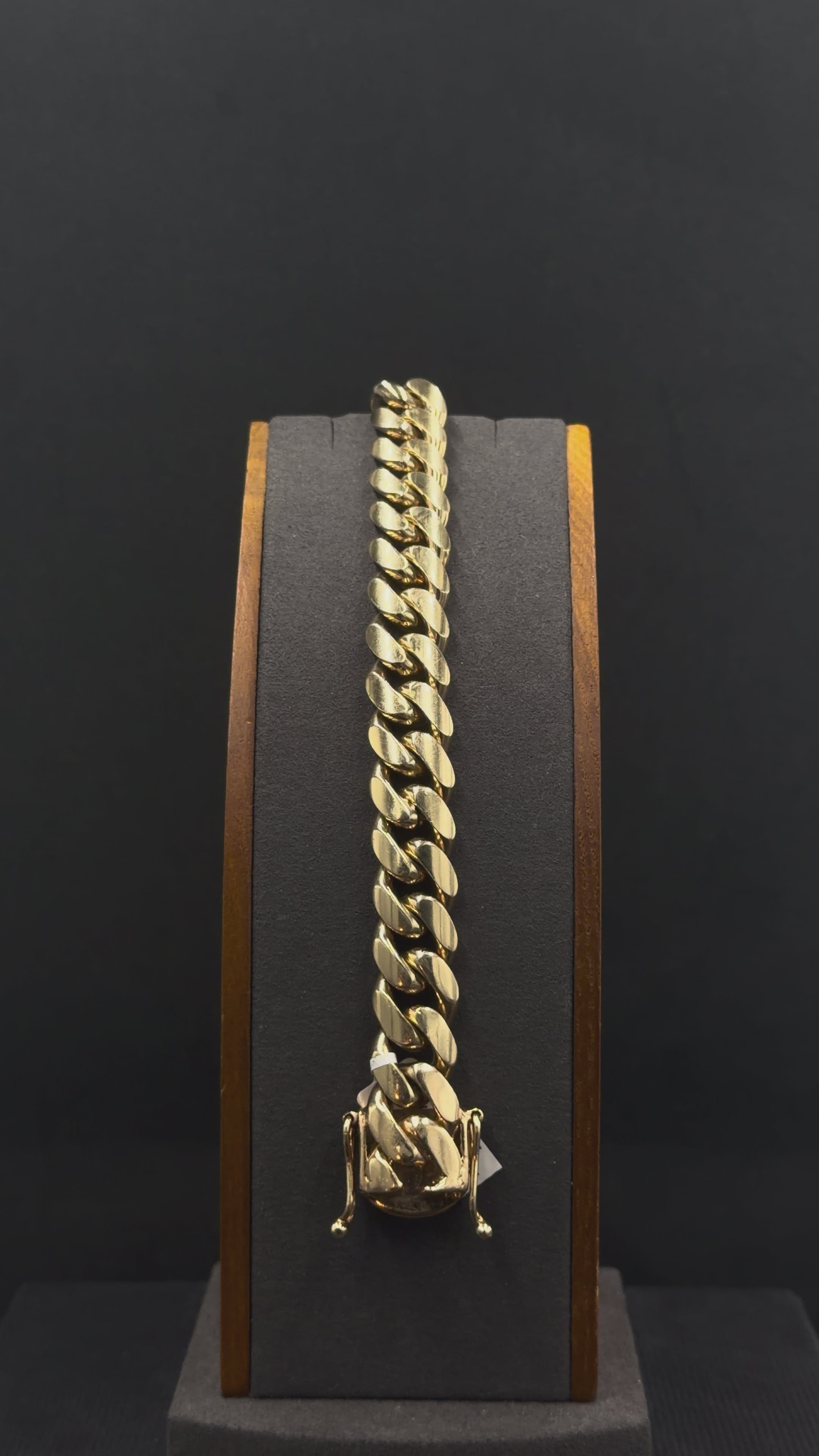 10K Gold Miami Cuban Link Bracelet – 109.1 Grams | 9 Inches | 12.5mm