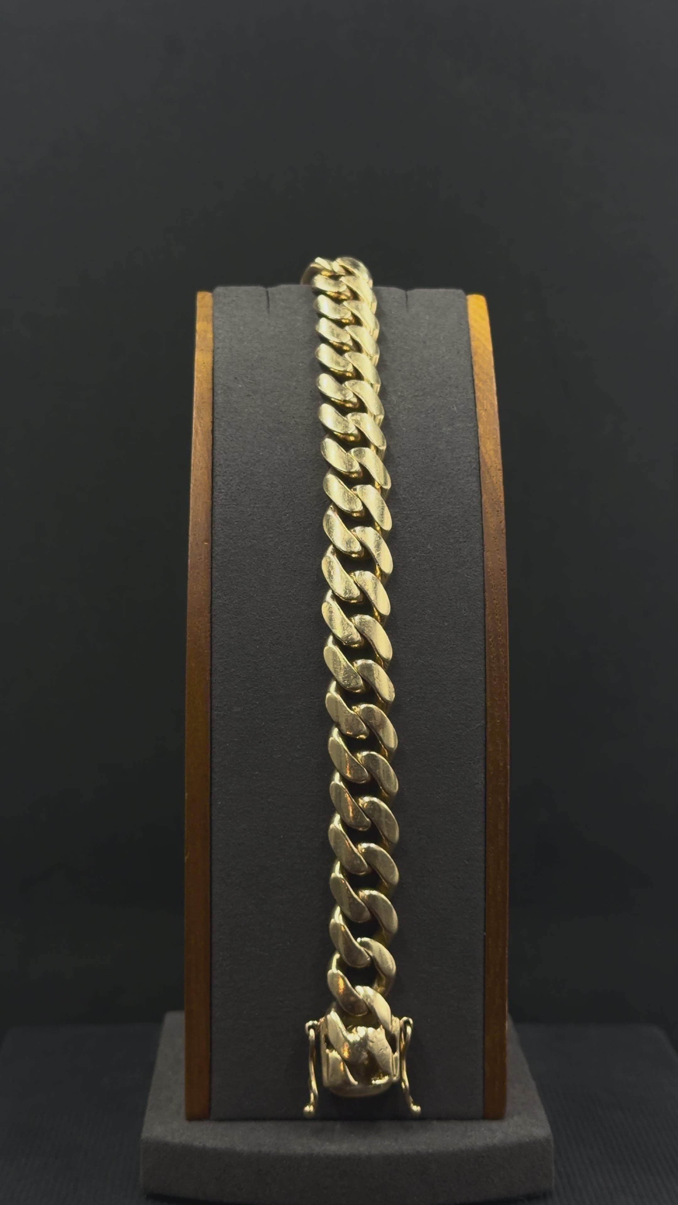 10K Gold Miami Cuban Link Bracelet – 73.4 Grams | 8.5 Inches | 12.5mm