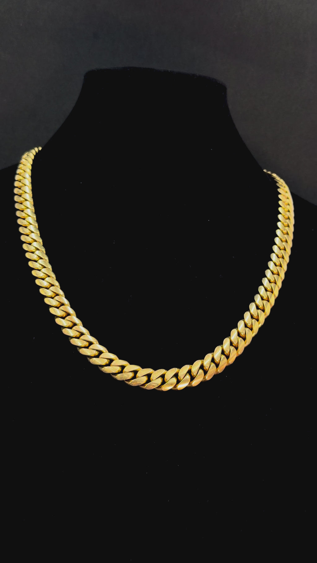 10K Gold Miami Cuban Link Chain 228.4 Grams 26 Inches 11mm